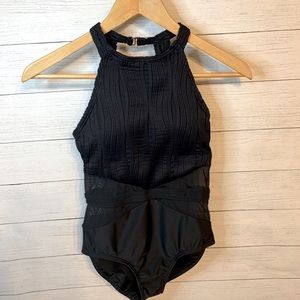DK Black One Piece Swimsuit size Medium